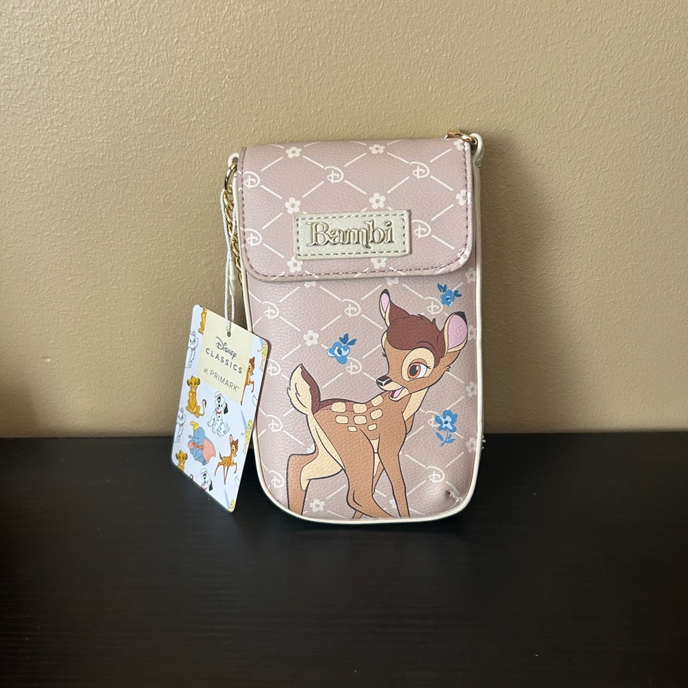 Disney Bambi Floral Crossbody in Pink Primark NWT